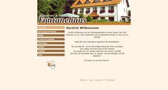 Desktop Screenshot of fontanehaus.de